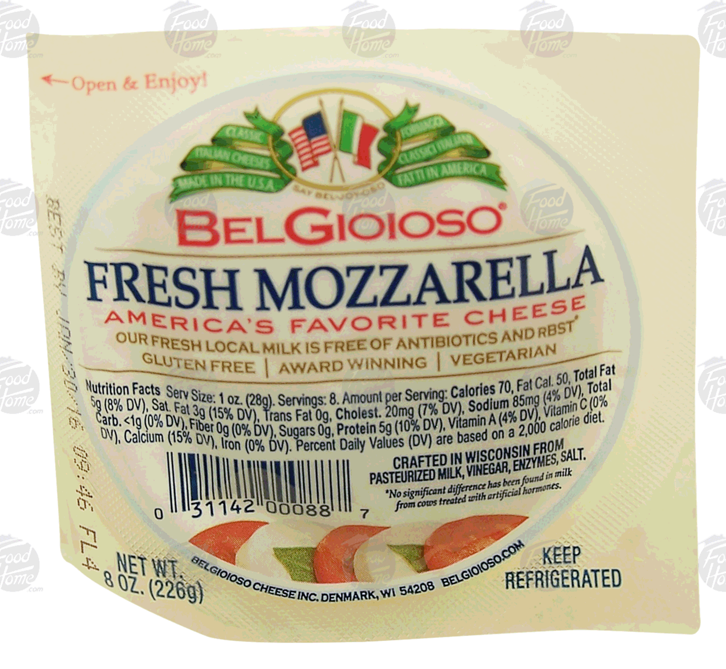 BelGioioso  fresh mozzarella, gluten free, vegetarian Full-Size Picture